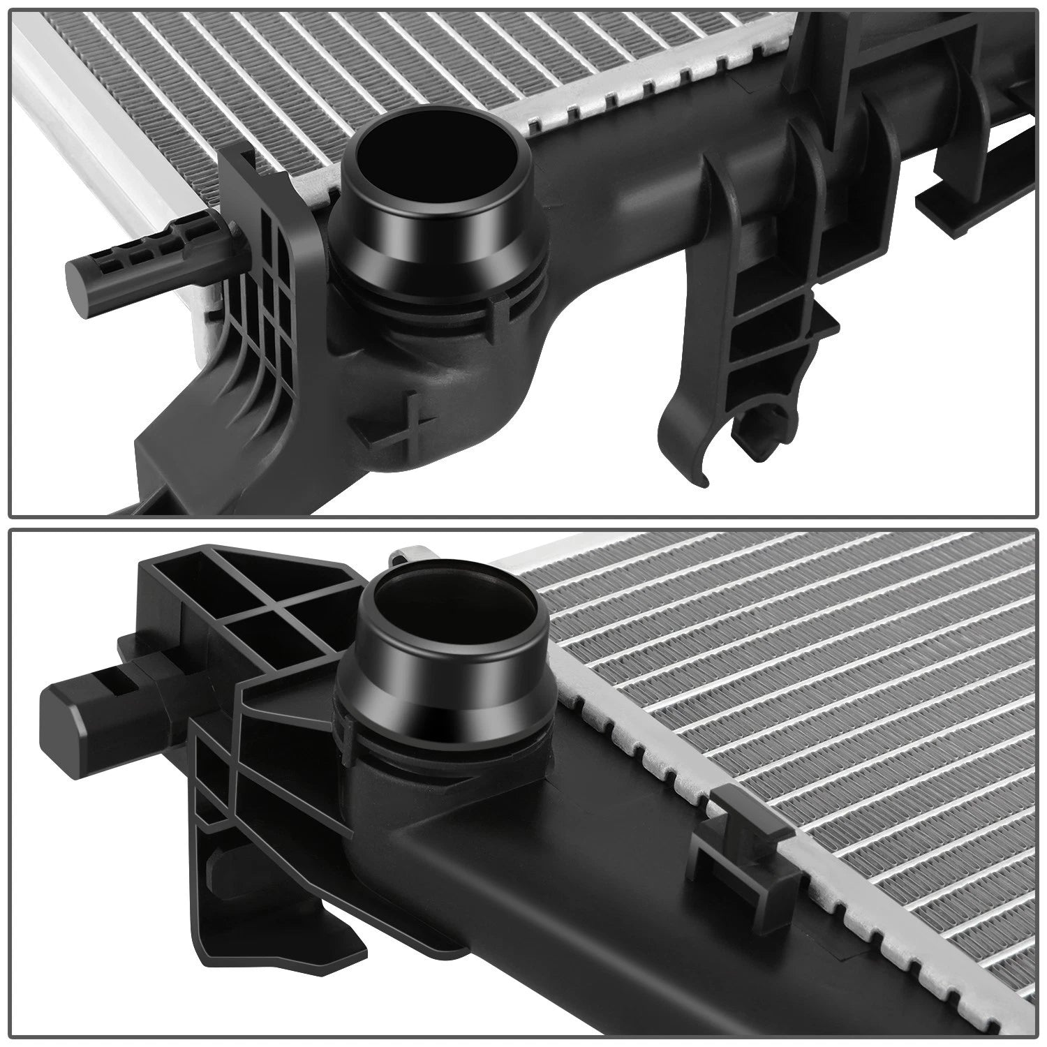 Aluminum Core Cooling Radiator for Fiat 500L (2014–2019) DPI 13513