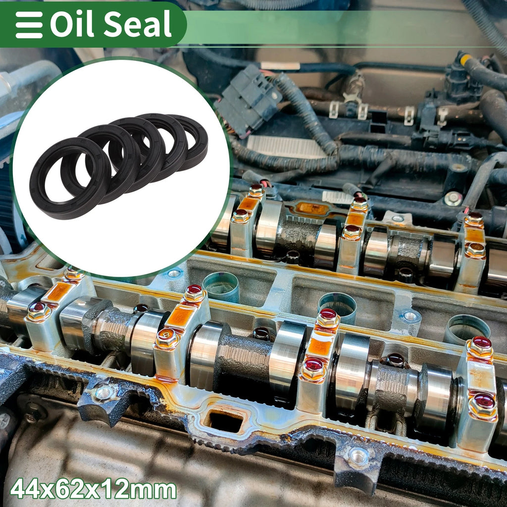 Set of 5 Oil Seals NBR Rubber 44x62x12mm for Various Models 