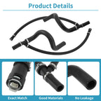 2pcs Heater Inlet & Lower Radiator Outlet Hose for Chevrolet Avalanche (2007–2009)