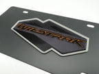 License Plate Frame Front for Ford Bronco Wildtrak 3D Badge (2021–2024)