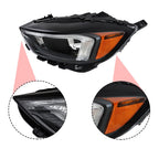 LED Headlight Assembly for Ford Edge (2019–2024) w/DRL Left+Right Side