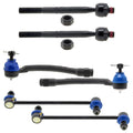 Set of 4 Mevotech Supreme Tie Rod Ends Sway Bar Links for Kia Soul (2010–2023)
