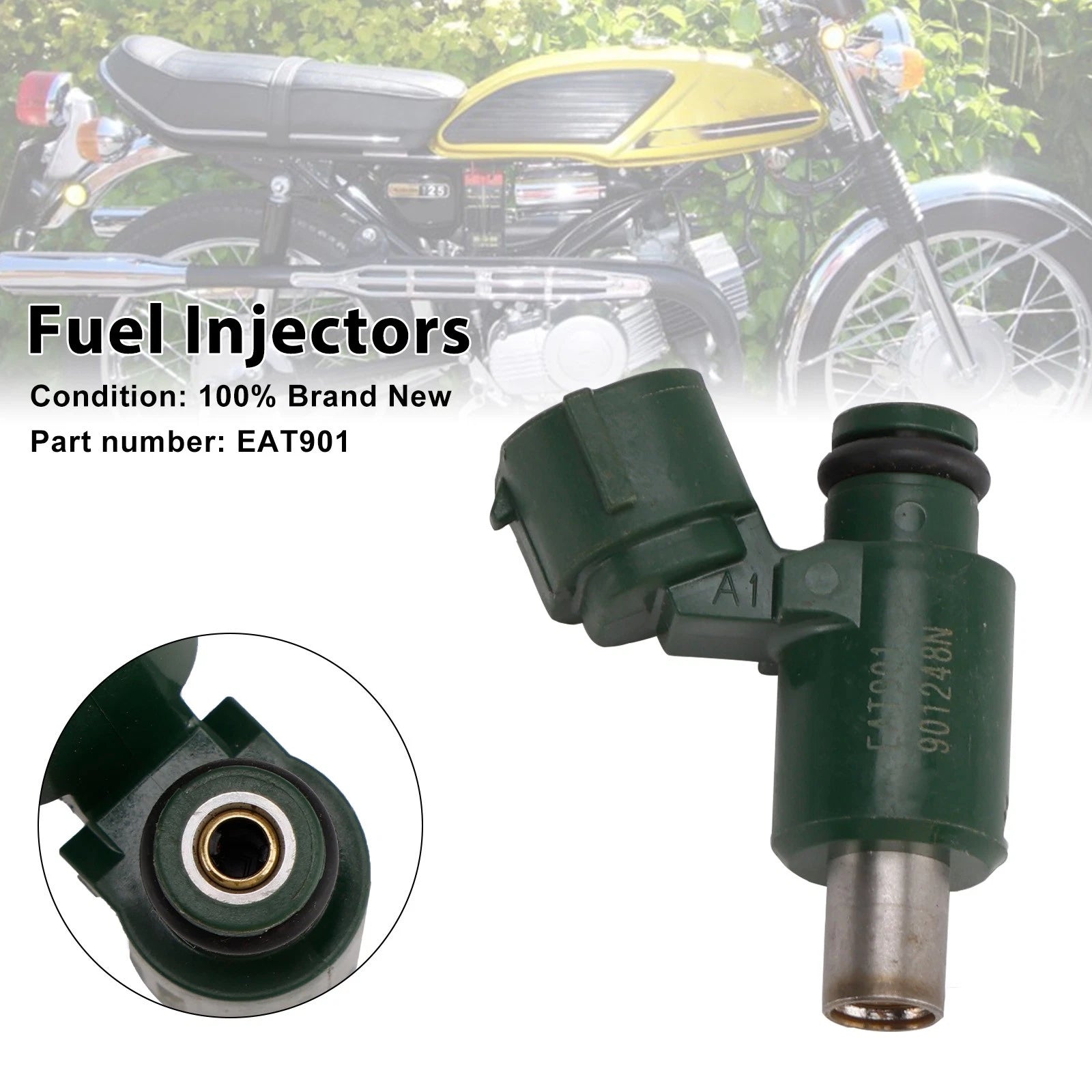 Fuel Injectors for Suzuki UU125T-2 UY125T (EAT901)