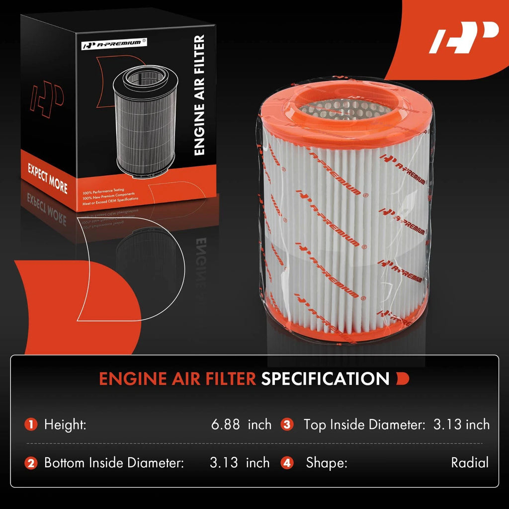 2X Engine Air Filter for Honda CR-V (2002-2006) Civic (2002-2005) Element
