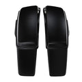 Hard Saddlebags for Harley Road King, Street Glide (2014–2024) Black Denim