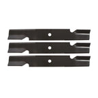 Set of 3 Black Blades for Scag 52" Mowers (Fits Various Models)