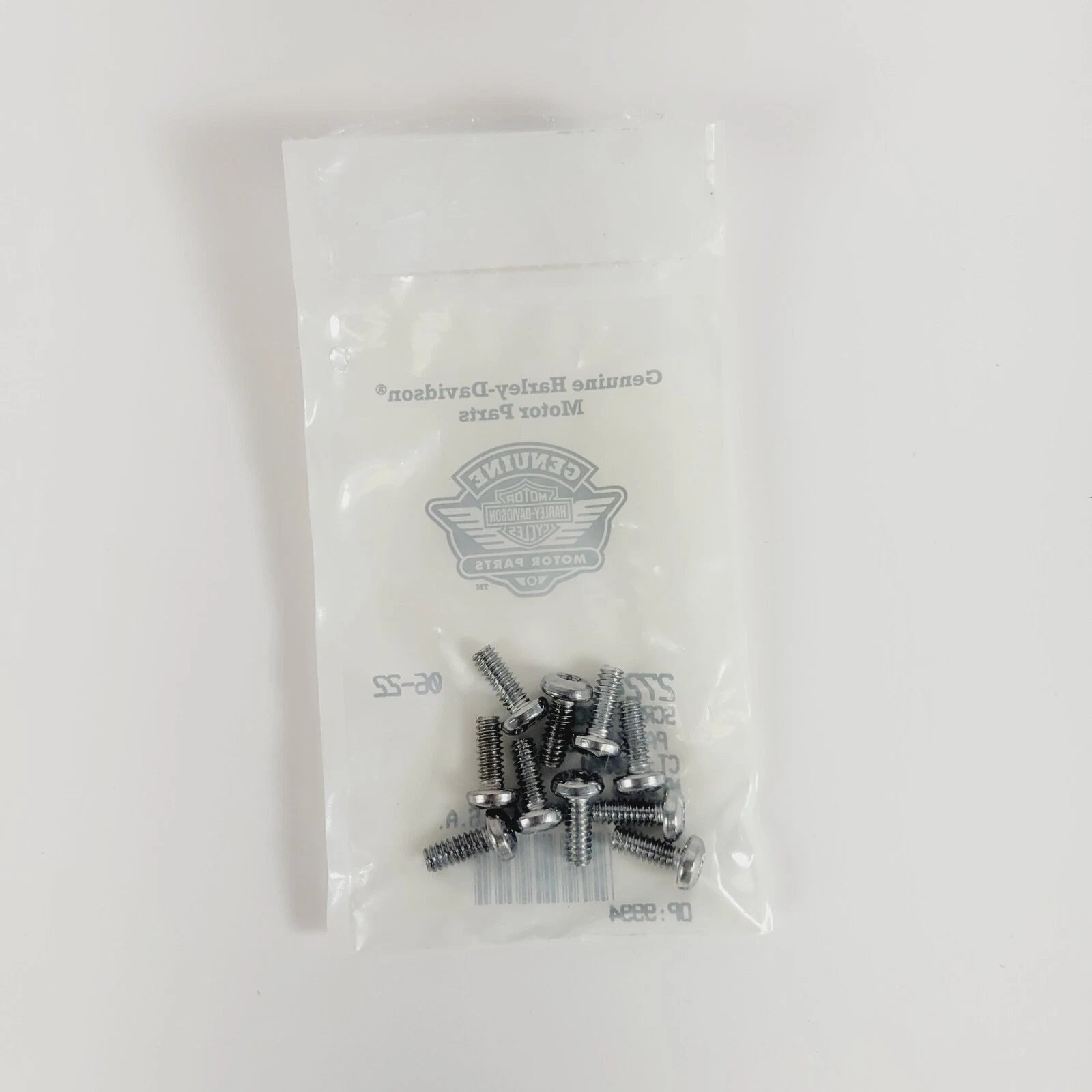10 Pack Screw No. 10-16 X 1/2 Grade 2 Chrome for Harley-Davidson