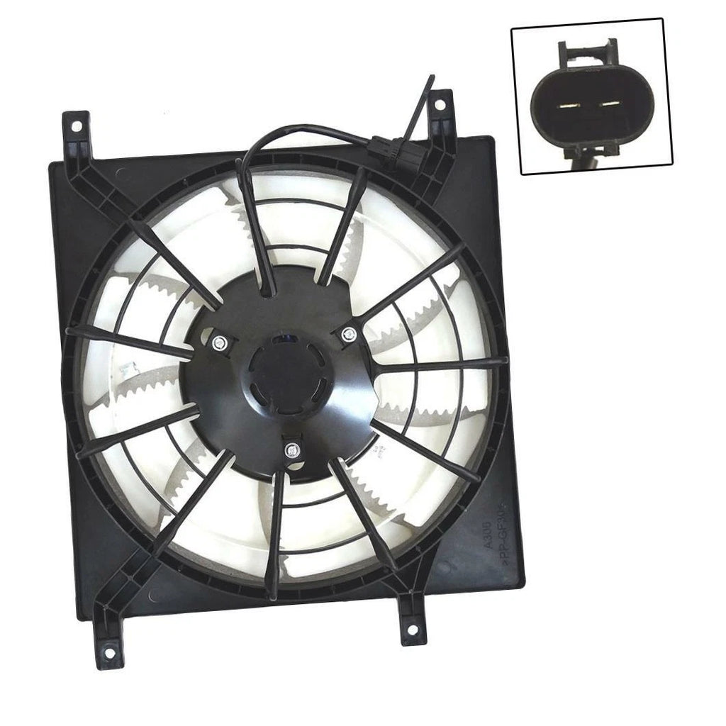 A/C Condenser Cooling Fan Blade Motor Frame Kit for Suzuki SX4 (2007–2013)