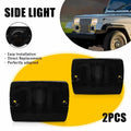 Smoked Front Turn Signal Parking Lights for Jeep Wrangler YJ (1987–1995)