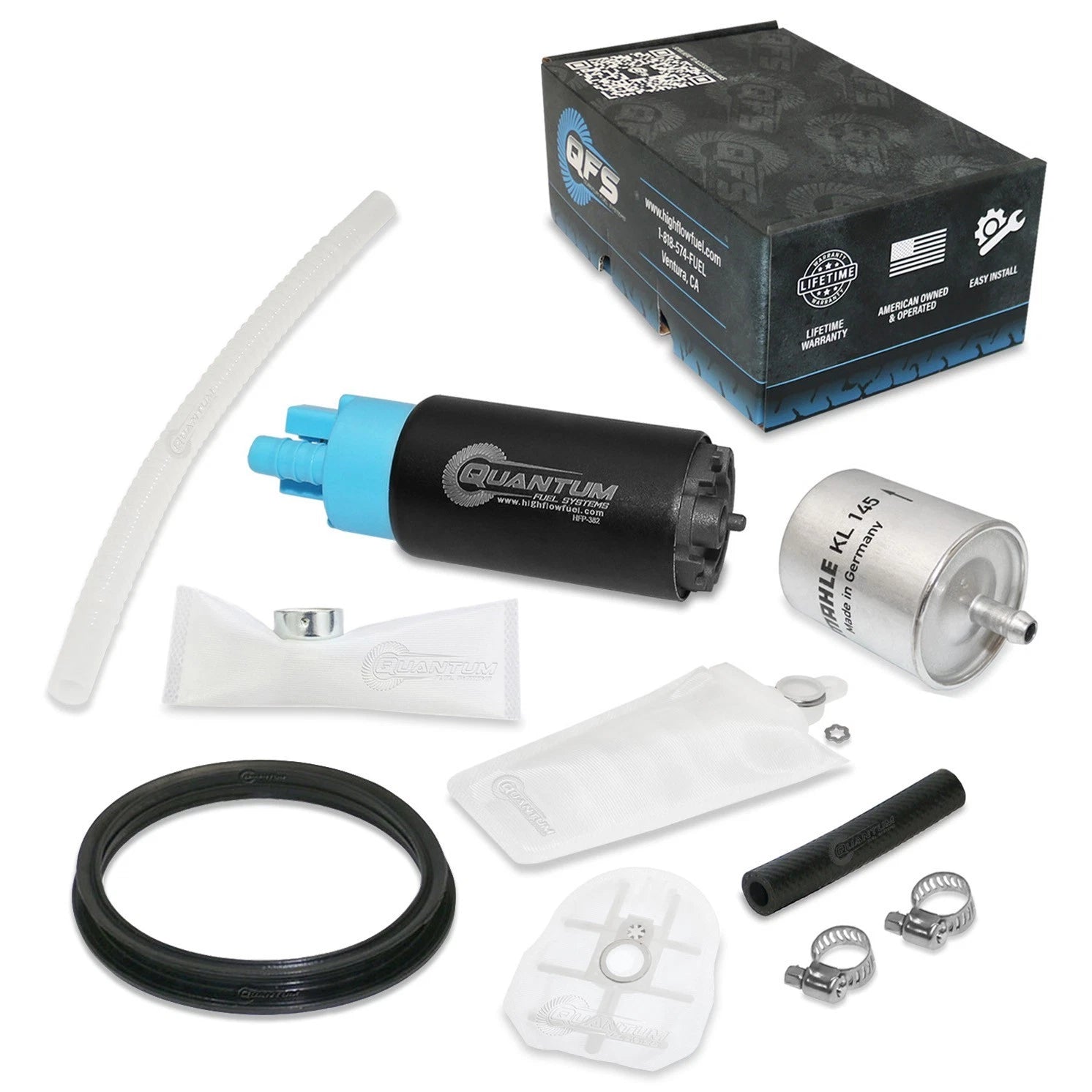 QFS Fuel Pump Set with Gasket, Filter, Strainer for BMW R1200ST (2003–2007)