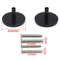 White Round Reflector with M5 M6 Screw Bolt for Kawasaki Ninja Honda CB