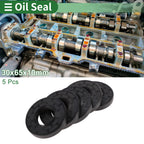 Set of 5 Oil Seals NBR Rubber 30x65x10mm for Various Models 
