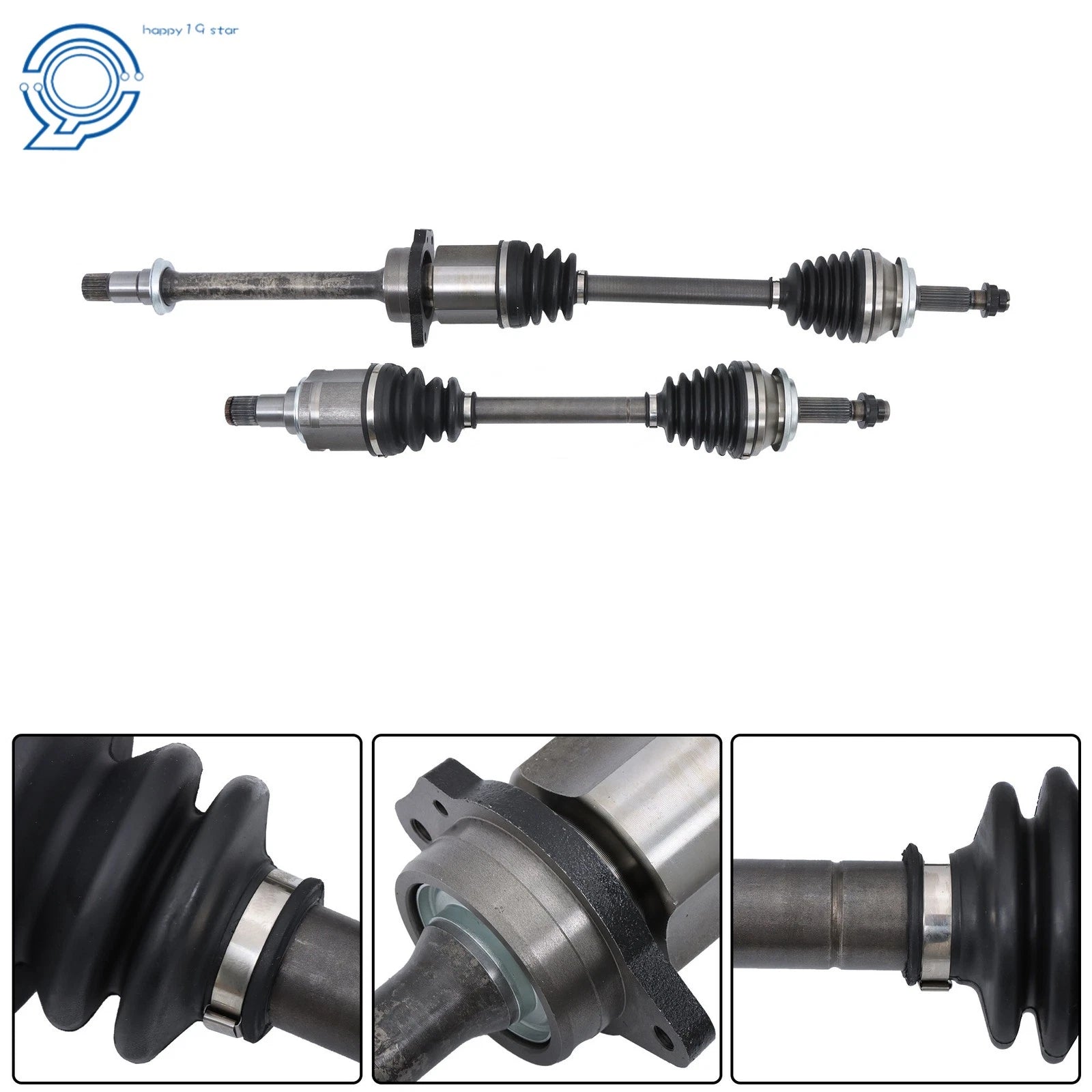 2Pcs CV Axle Assembly for Toyota RAV4 (2006–2012) 2.4L 2.5L FWD