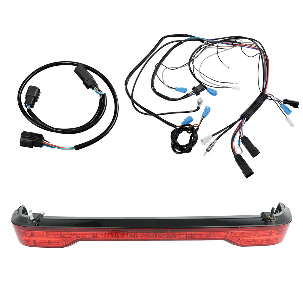 LED Tail Light Assembly & Wiring Harness for Harley Touring (2014–2023)