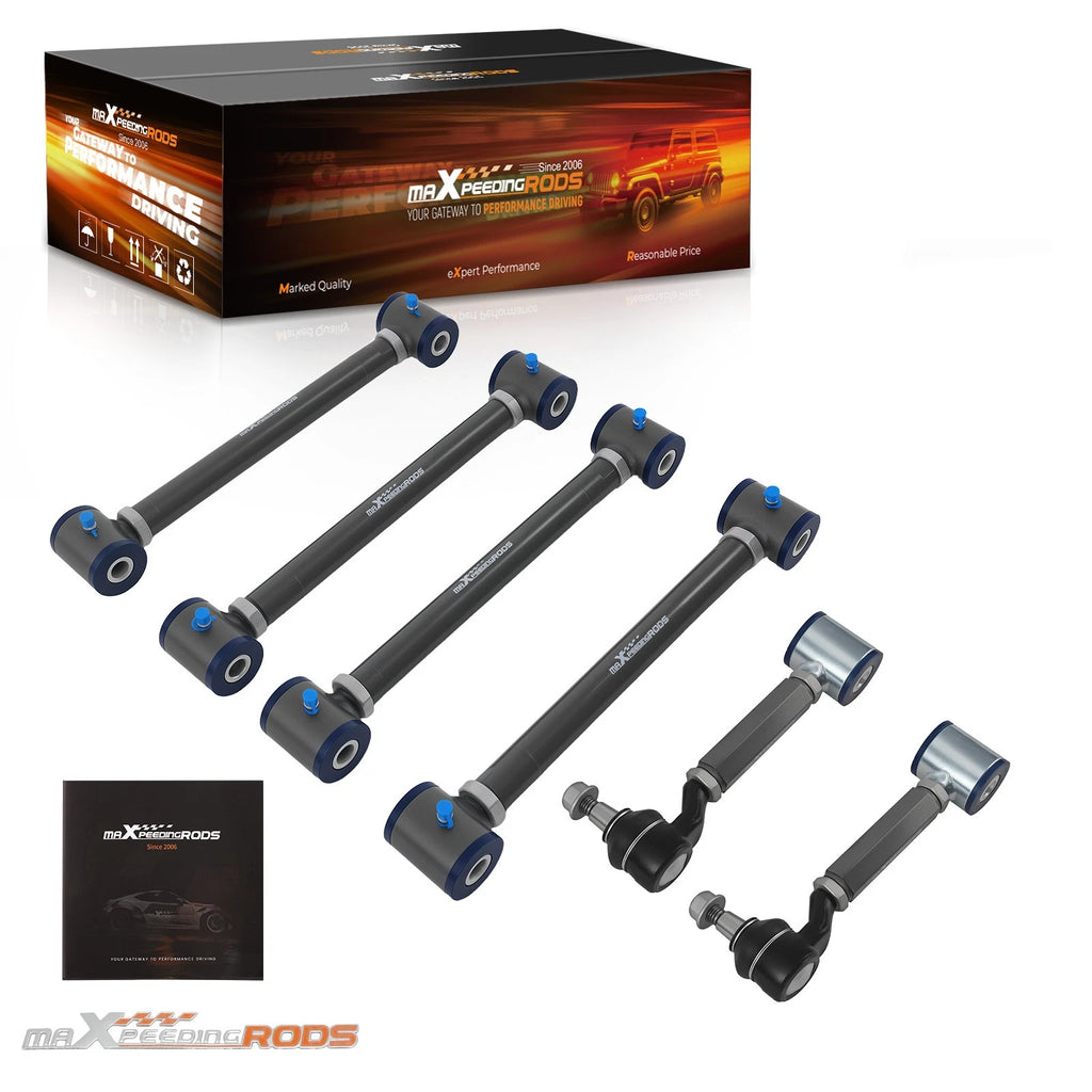Set of 2 Rear Upper & Lower Camber Arms for Honda Accord (2003–2007) & Acura TSX (2004–2008) FWD