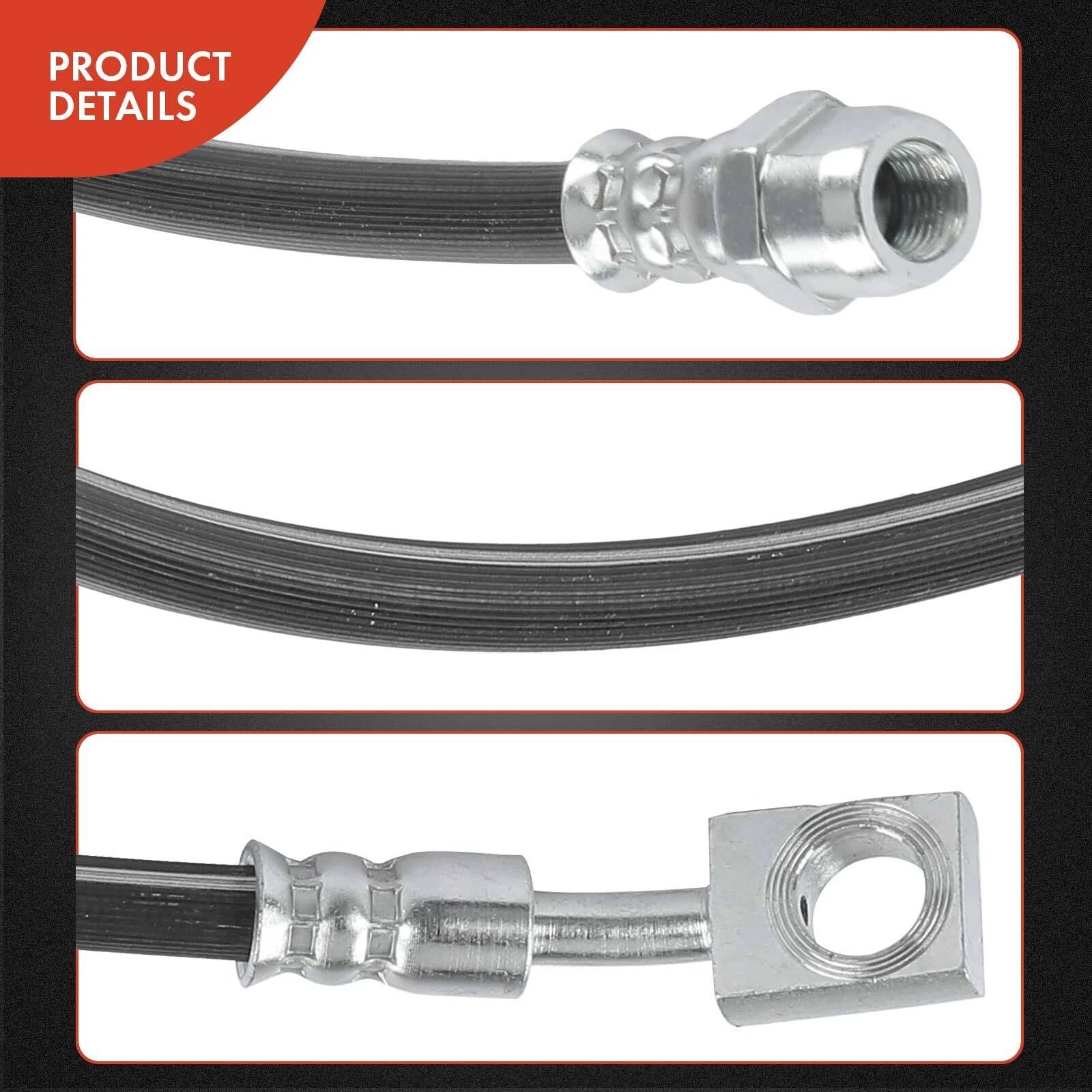 Rear Brake Hydraulic Hose for Benz C300 C400 E300 E43 AMG GLC63 AMG (2015–2020)