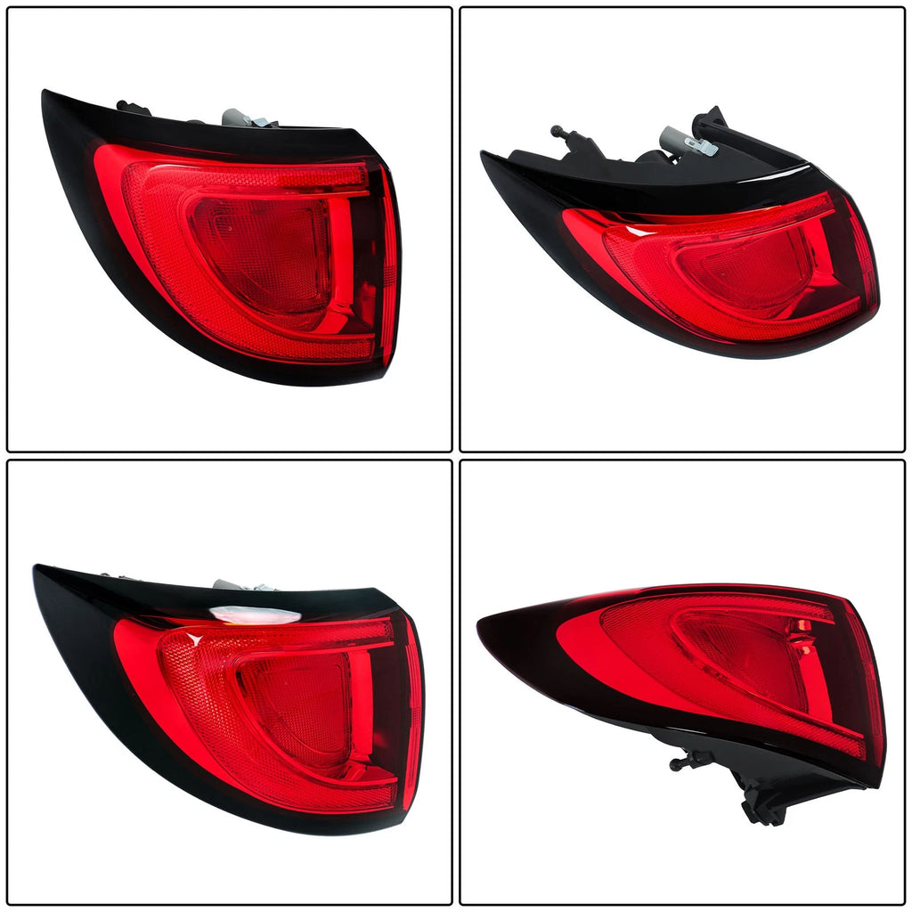 Tail Light for Chrysler Pacifica Voyager (2017–2021) Driver Side Halogen