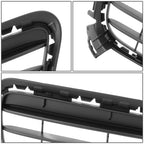 Front Bumper Insert for BMW X3 (2015–2016) - Passenger Right, Smooth Black