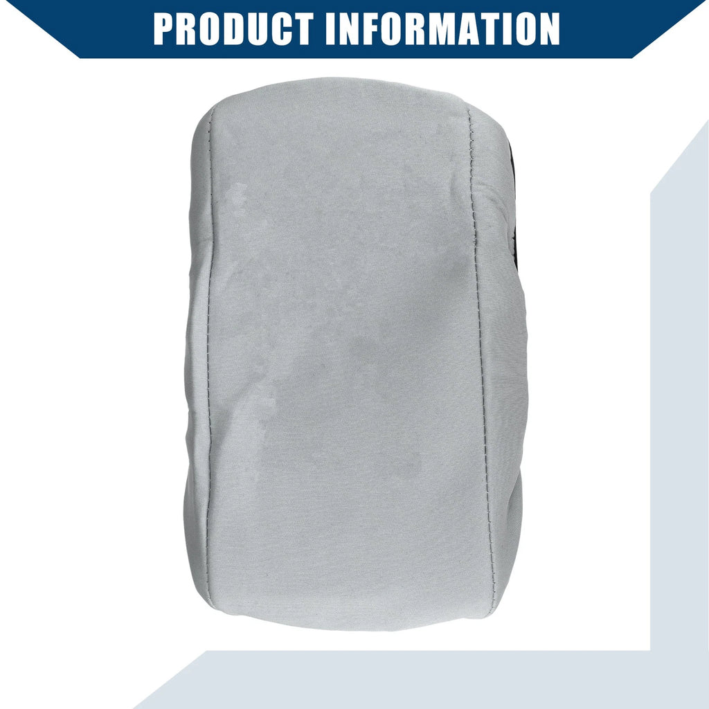 Center Console Armrest Cover for Buick Verano (2015–2016) Neoprene Gray 655692077399
