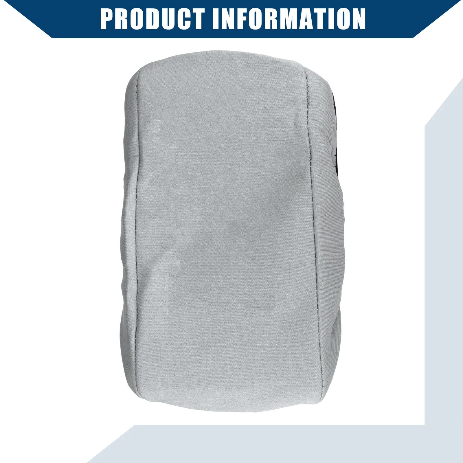 Center Console Armrest Cover for Buick Verano (2015–2016) Neoprene Gray 655692077399