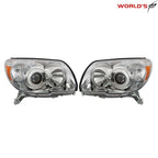 Projector Headlights for Toyota 4Runner (2006–2009) Chrome Left+Right