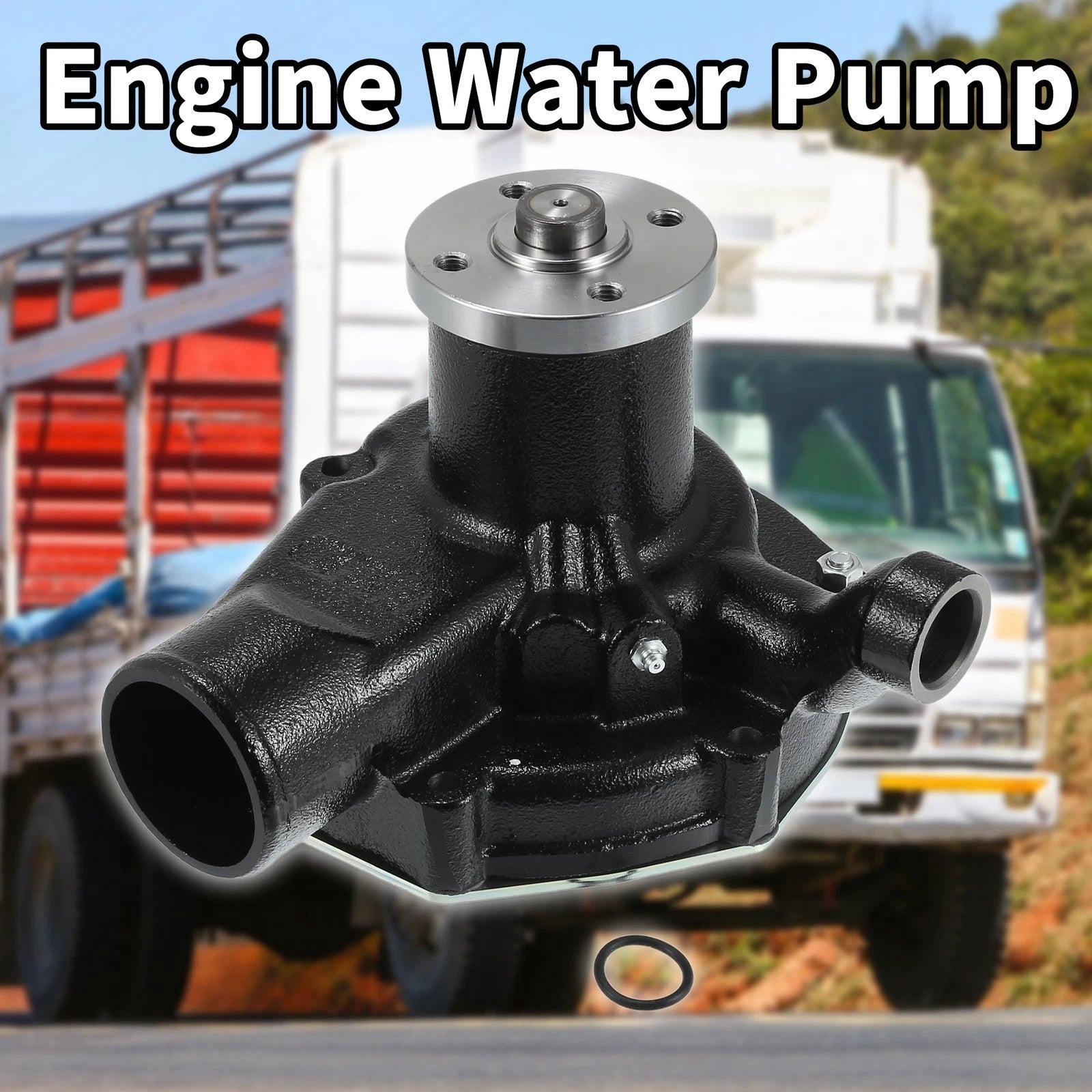 Water Pump for Mitsubishi 6D16 6D16T Kobelco SK330-6 (with Rubber Ring Kit)