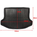 Black Rear Cargo Liner Trunk Mat for Kia Sportage (2011-2015)