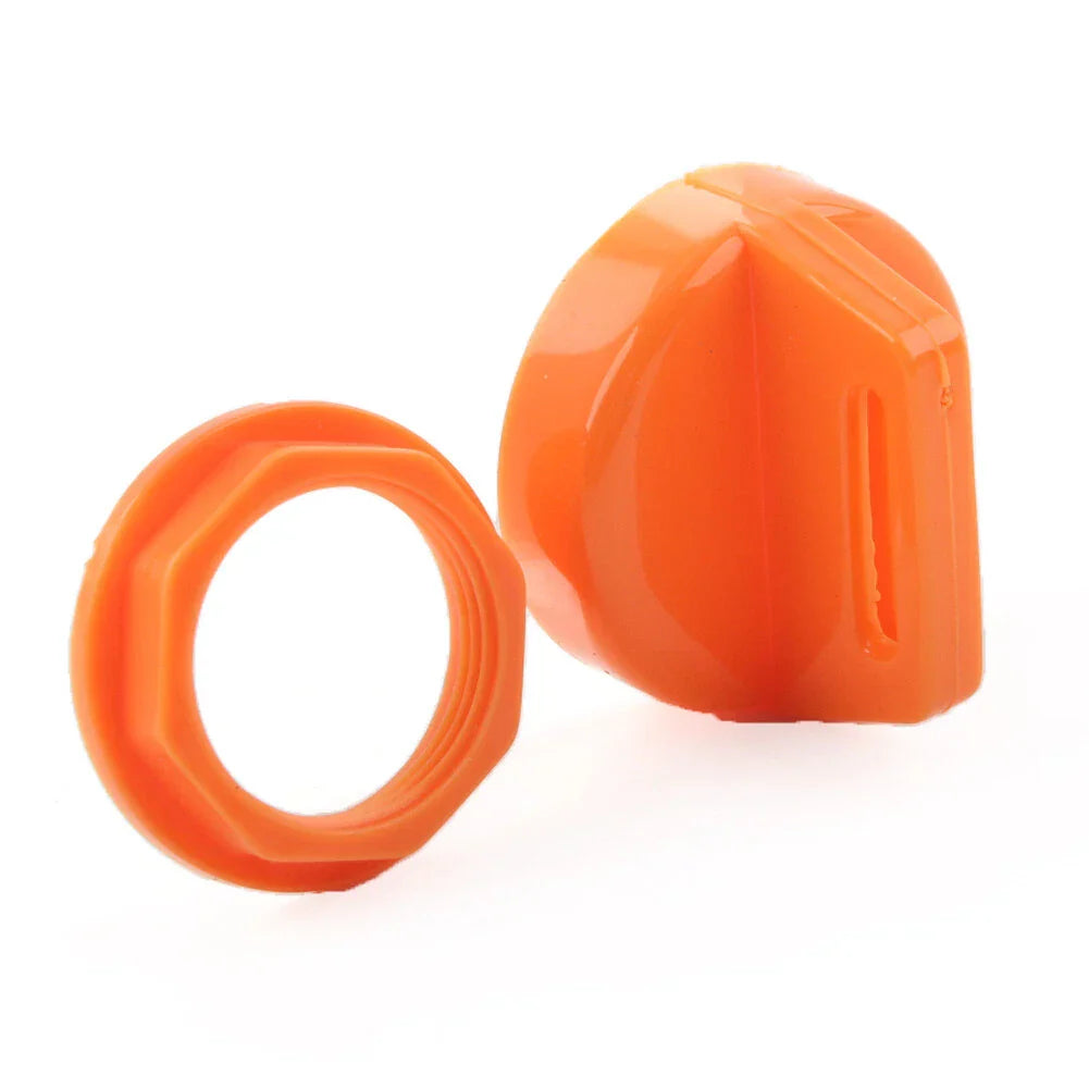 Ignition Key Cover w/Nut Orange ABS for Polaris RZR XP 800-1000, Ranger, Sportsman