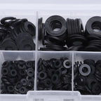 Set of 500 Nylon Gasket Washers for M2-M10 (Repair Kit)