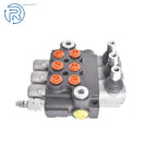 Adjustable Hydraulic Directional Control Valve 11GPM 3 Spool for