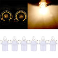 6X Halogen Bulbs for Instrument Cluster Dashboard Panel (B8.5D)