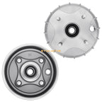 Set of 2 Front Brake Drums for Honda Rancher 350 TRX350TM (2000–2006) 44600-HN4-670