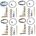 Set of 4 Carburetor Rebuild Repair Kits for Honda CB550 CB550F CB550K (1974–1976)