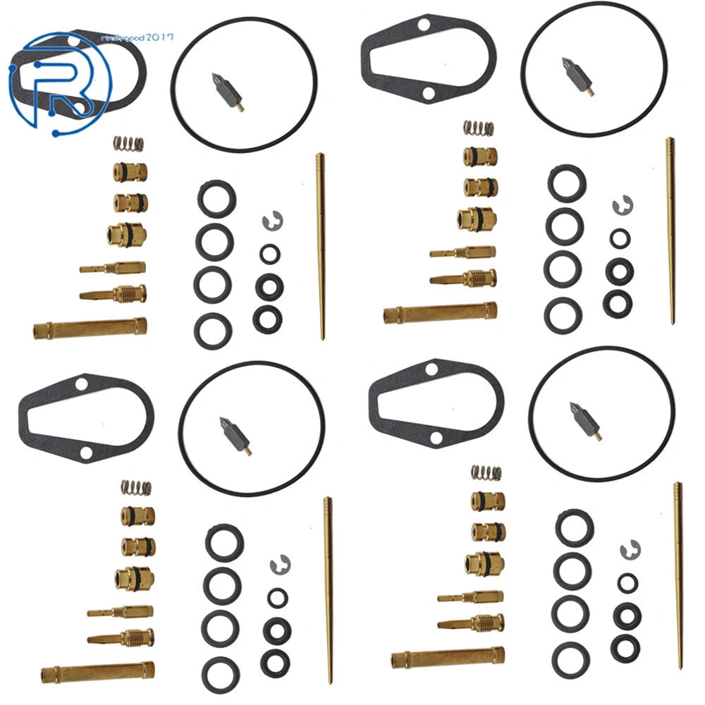 Set of 4 Carburetor Rebuild Repair Kits for Honda CB550 CB550F CB550K (1974–1976)