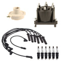 ACDelco Ignition Kit Set for Chevy Pontiac V6 - Rotor, Cap, Wires, Plugs
