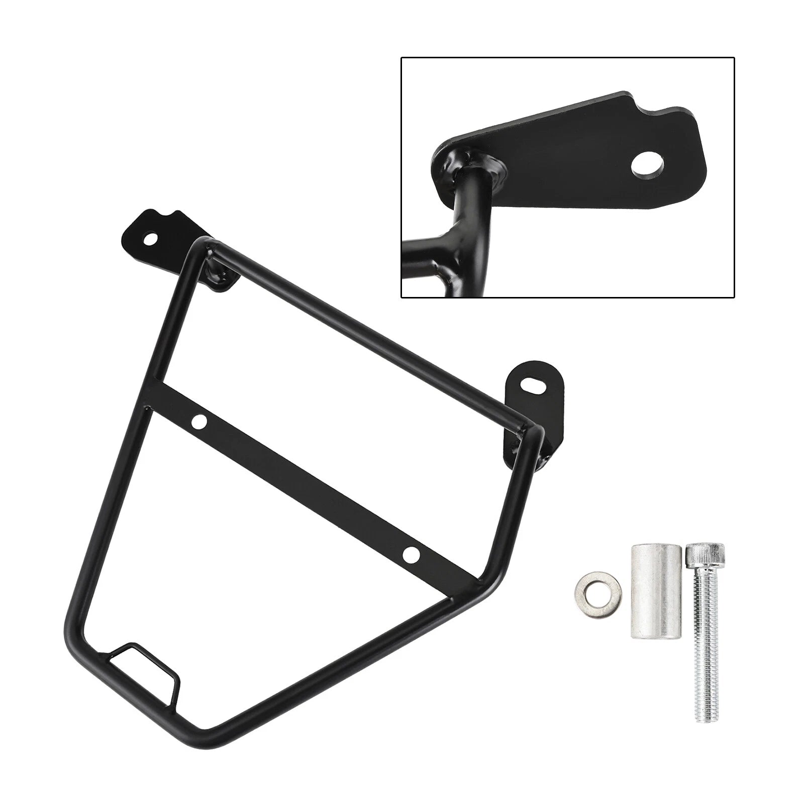 Luggage Rack Side Saddle Bag Mount Bracket Left for Honda CB GB 350 Hness (2021–2023)