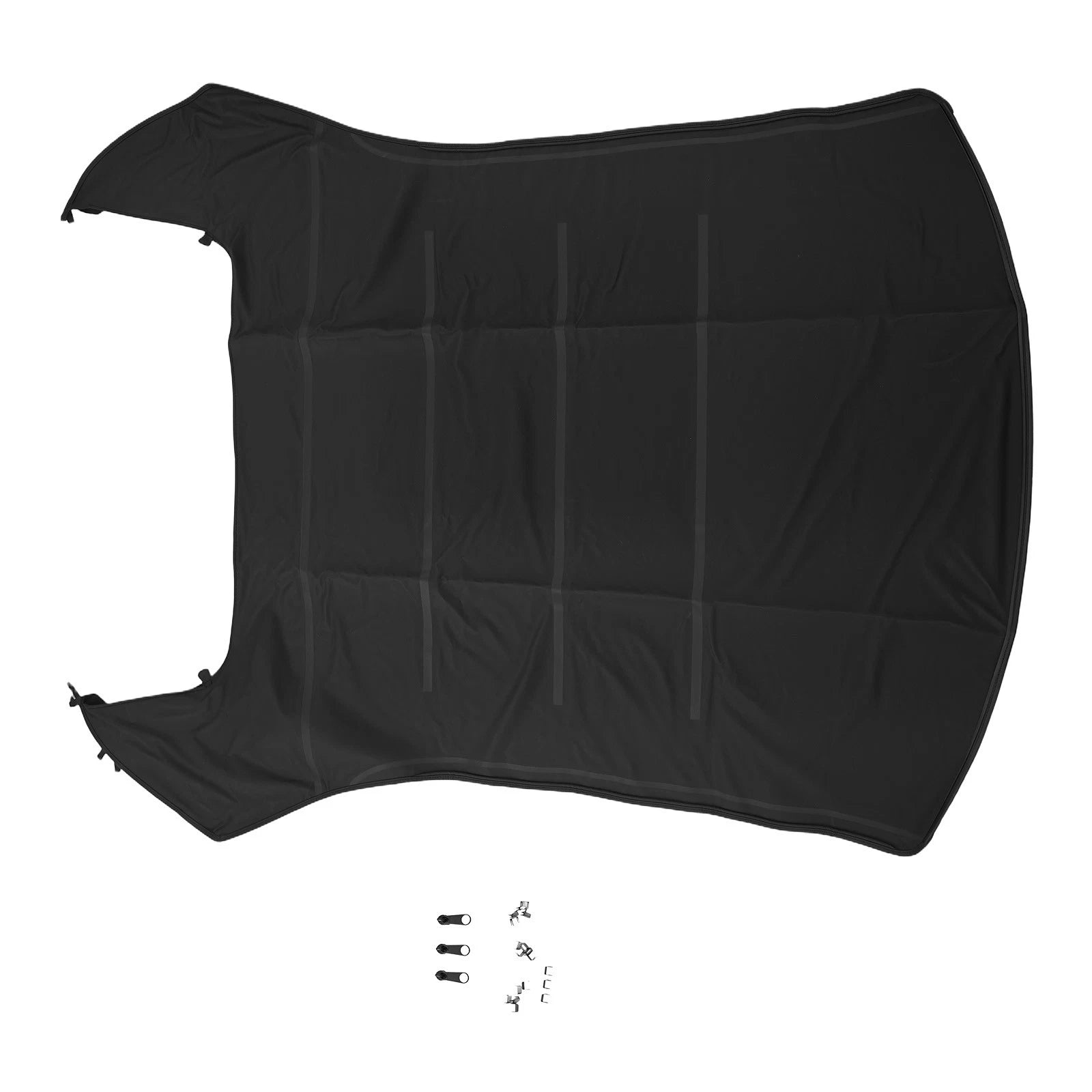 Black Convertible Soft Top for Mercedes-Benz CLK W209 (2004–2009)