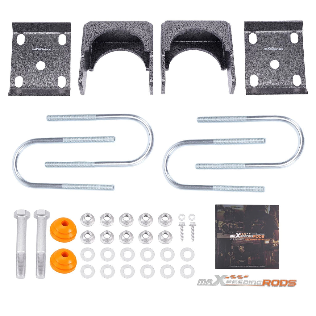6" Flip Lowering Kit for Chevrolet C1500 Silverado (1988–1998) Rear Axle Steel