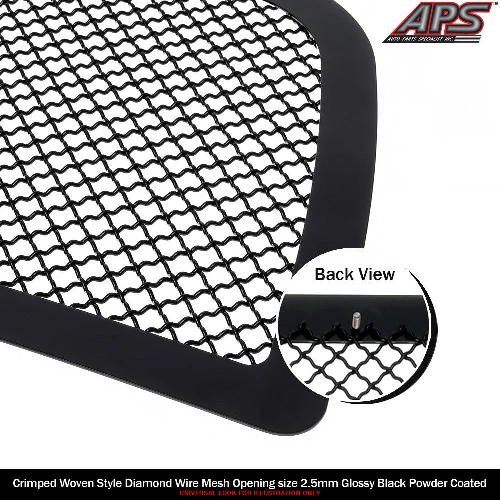 Upper Black Mesh Grille Insert for Toyota Tacoma (2016-2017)