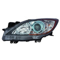 Replacement Driver Halogen Head Light Lens/Housing for 2012-13 Mazda Mazda 3