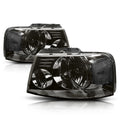 Smoked Headlight & Clear Side Corner Lamps for Ford F150 (2004–2008)