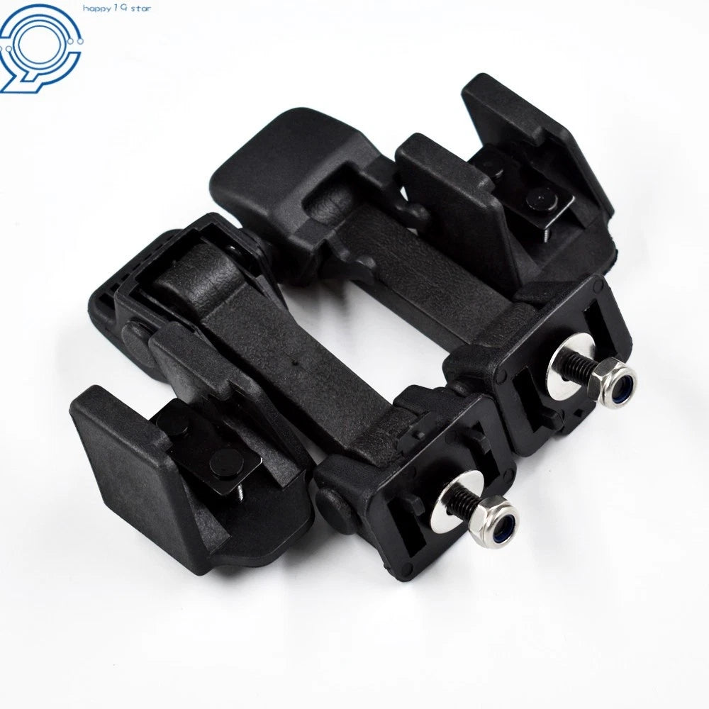 2 Hood Catch & Bracket Latch for Jeep Wrangler (2007-2016)