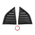 Pair of Side Window Louvers for Dodge Challenger (2008–2022)