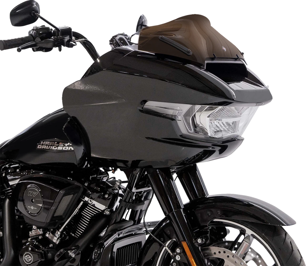 Klock Werks Kolor Flare Sport Windshield 8" Bronze for FLTRX (2015–2023) KWW-01-0761