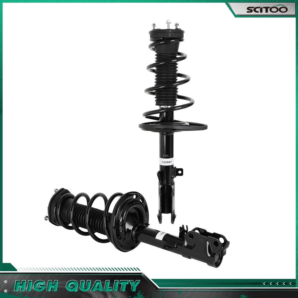 Rear Complete Struts w/ Coil Springs Assembly for Toyota Camry (2012–2014)