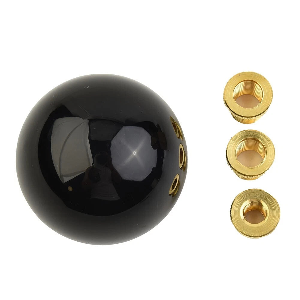 Round Ball Gear Shifter Lever with Adapters for Manual Transmissions