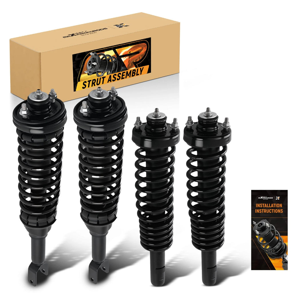 Front & Rear Strut Coil Spring for Honda Civic Acura CL (1996–2000)