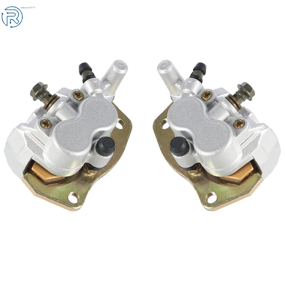 Set of 2 Front & Rear Brake Calipers for Yamaha Rhino 700 YXR700 (2008–2013)