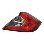 Replacement Passenger Side Outer Tail Light Assembly for 2016-2021 Honda Civic