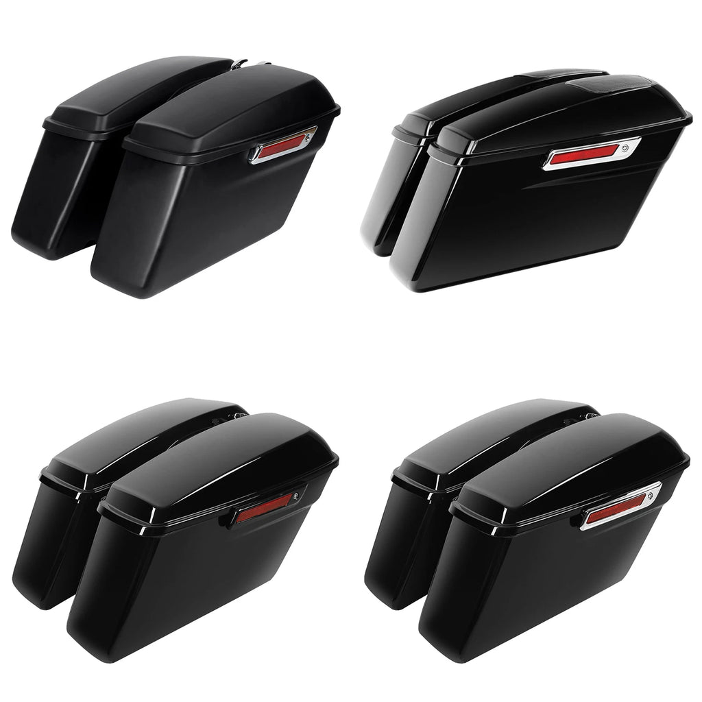Hard Saddlebags for Harley Touring Electra Street Road Glide King (2014–2024)